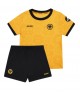 Günstige Wolves Tolu Arokodare #14 Heimtrikotsatz Kinder 2025-26 Kurzarm (+ Kurze Hosen)